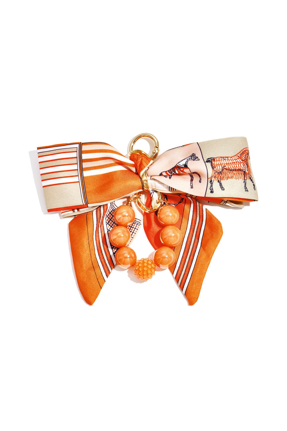 Charming Bow Knot Bag Charms for Spring/Summer