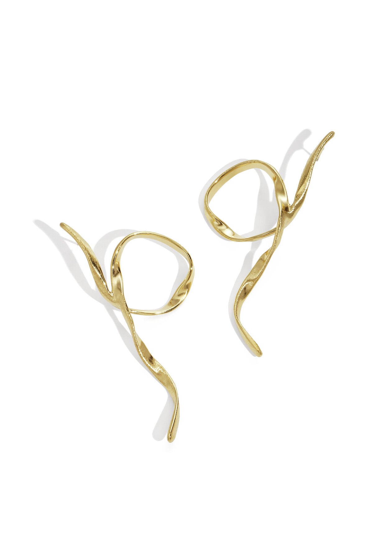 Elegant Silver & Gold Stud Earrings for Daily Wear