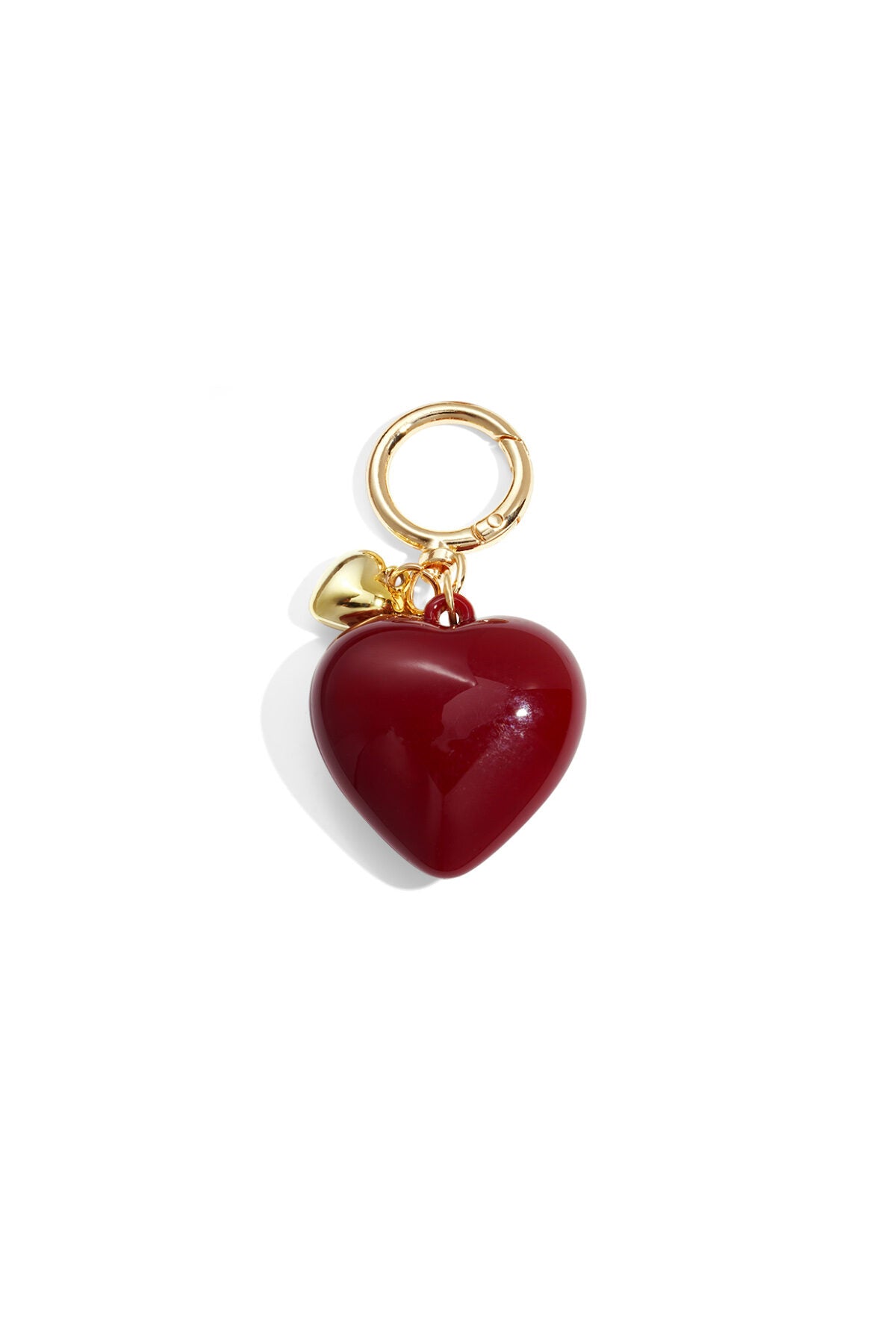 Charming Heart-Shaped Bag Charms for Women