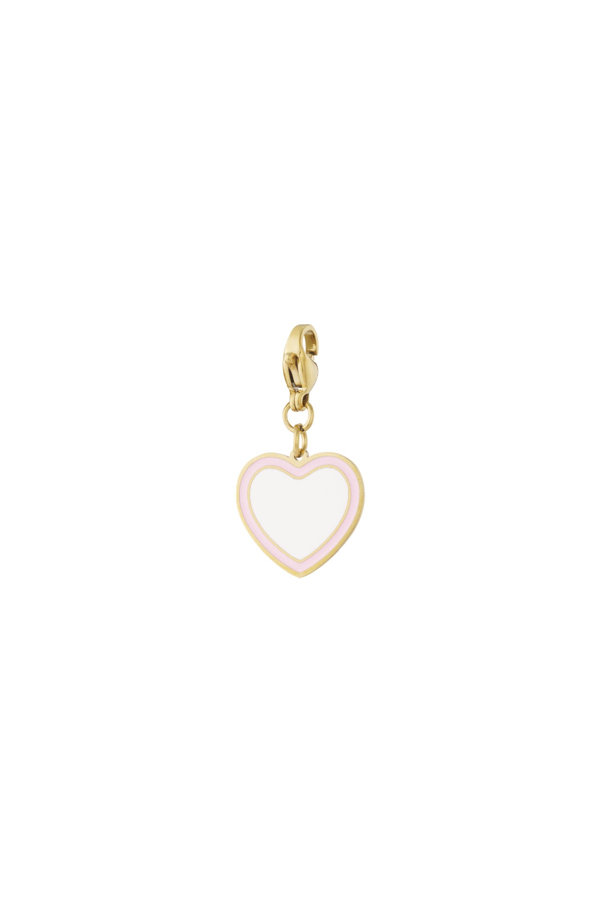 Charming Heart-Shaped Enamel Charms for Everyday Elegance