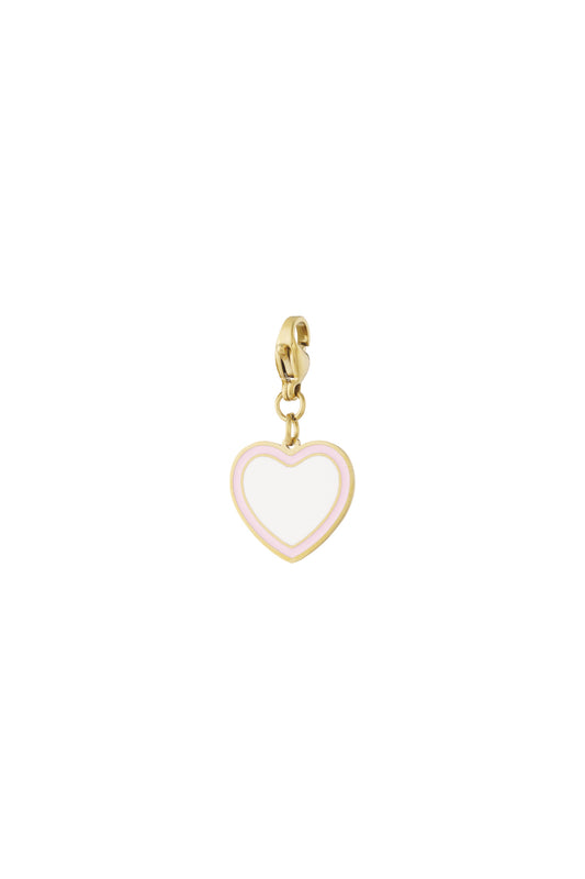 Charming Heart-Shaped Enamel Charms for Everyday Elegance