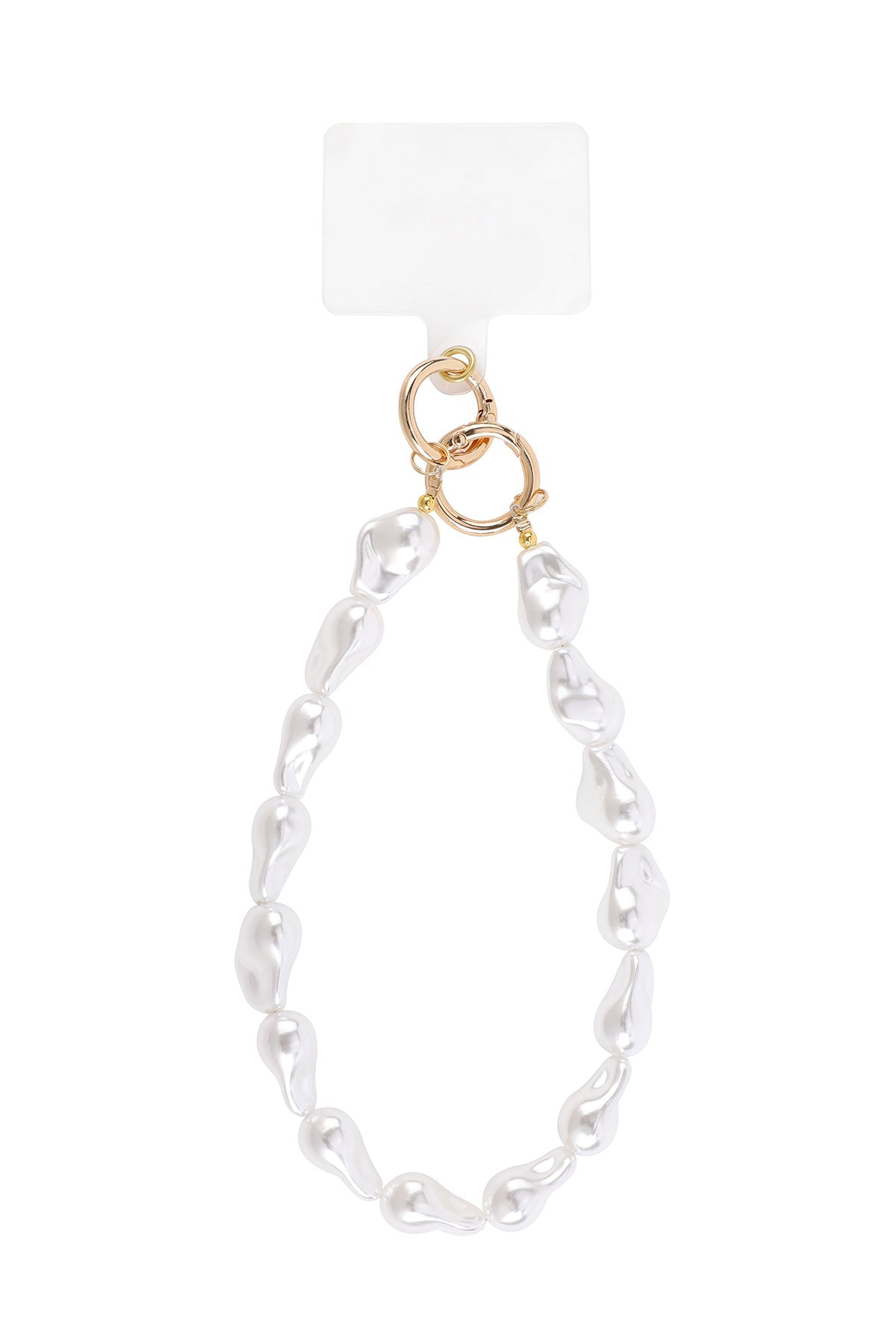 Elegant White Phone Chain for Daily Use