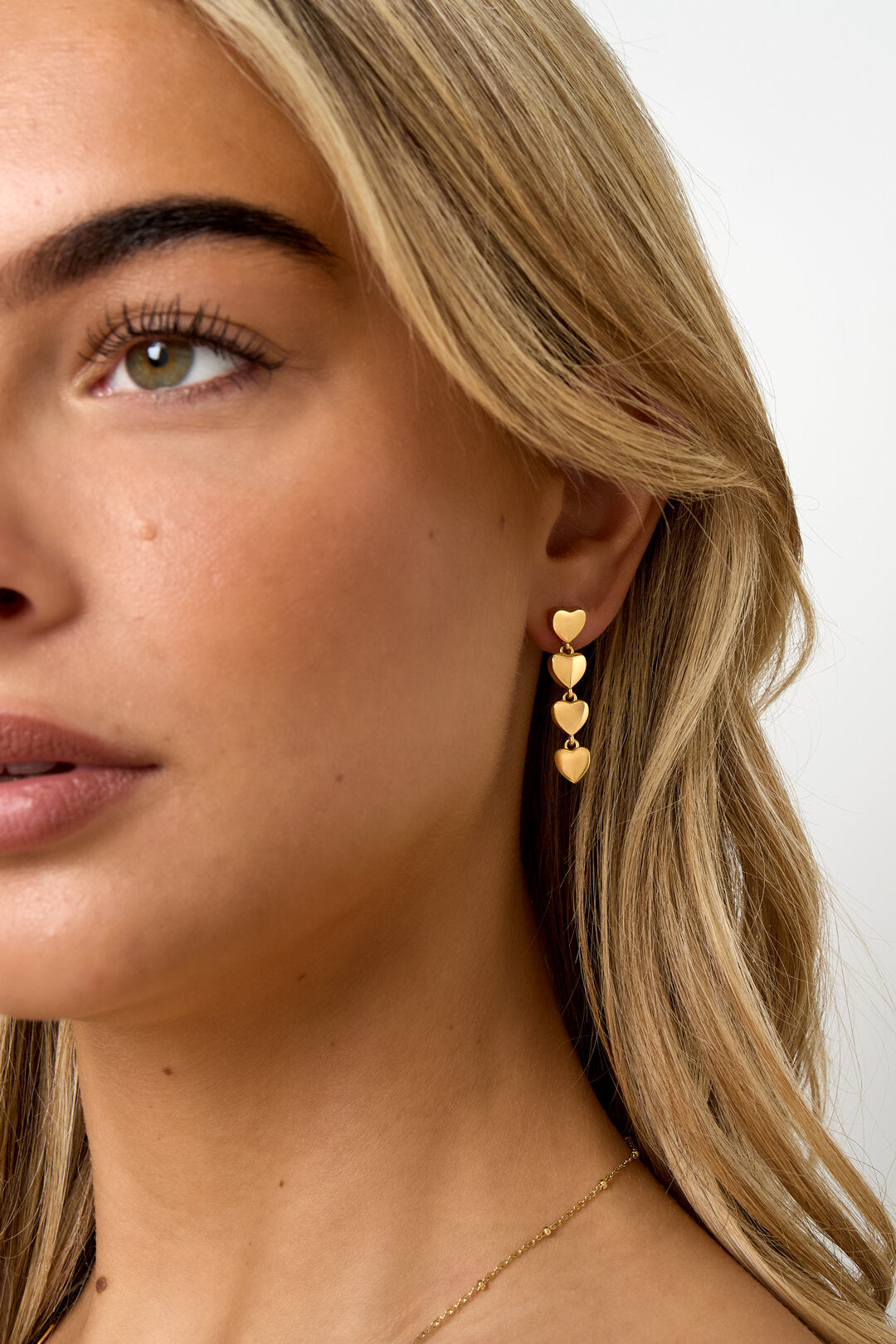 Elegant Dangle Earrings for Women - Silver & Gold