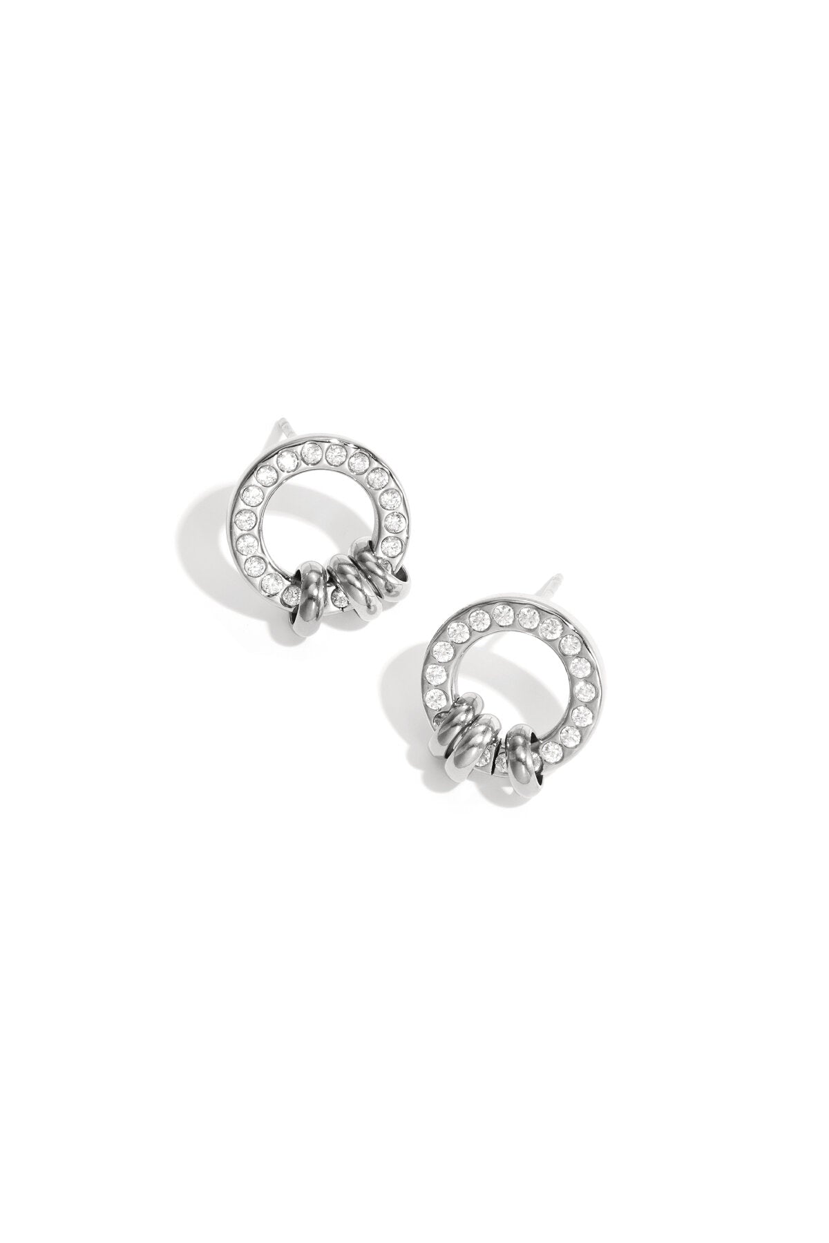 Elegant Mini Circle Stud Earrings for Daily Wear