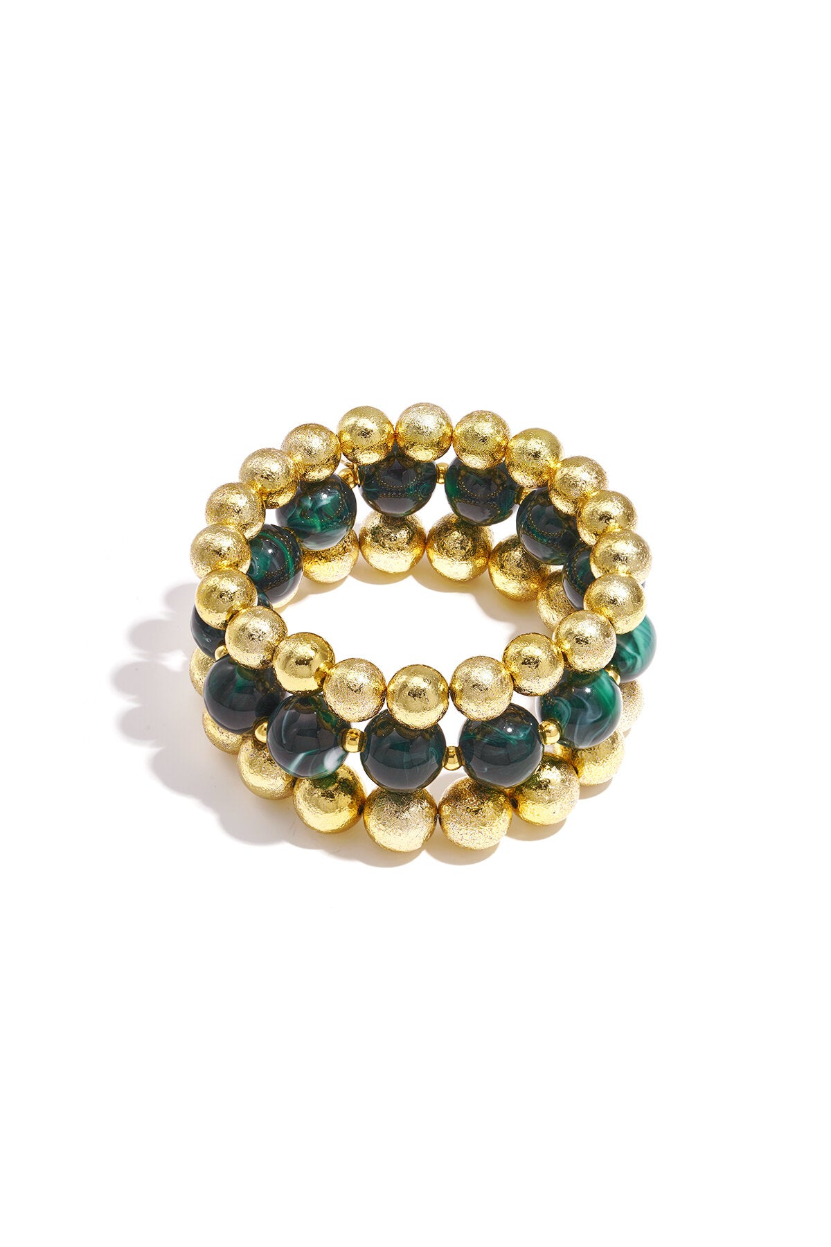 Chic All-Fit Acrylic Beaded Bracelets for Women