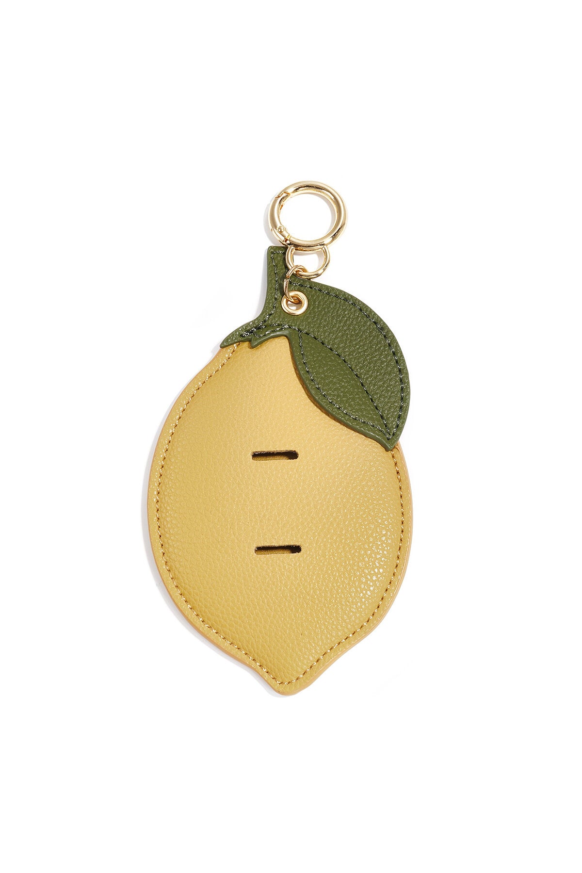Charming Yellow Fruit Bag Charm for Women