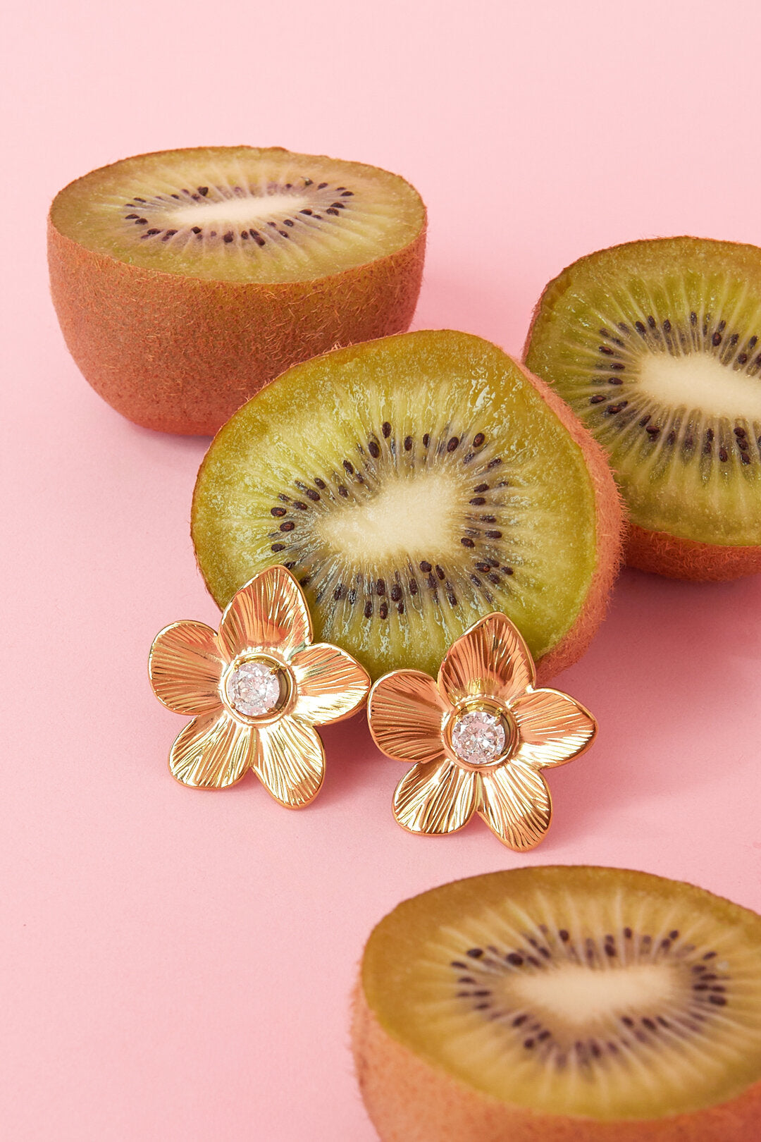 Elegant Flower Stud Earrings for Everyday Sparkle