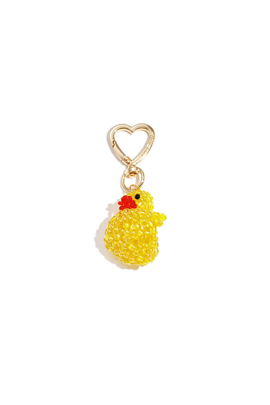 Cute Yellow Animal Bag Charm for Spring/Summer