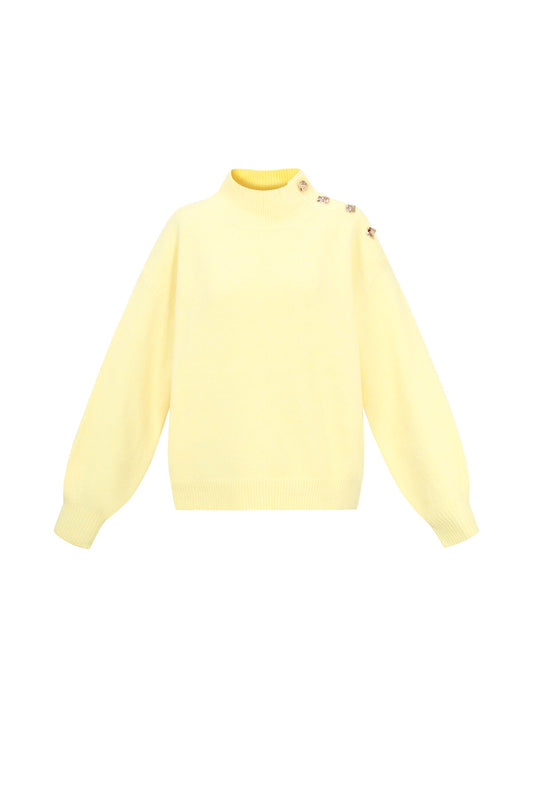 Cozy Knit Sweater for Fall/Winter in Trendy Colors