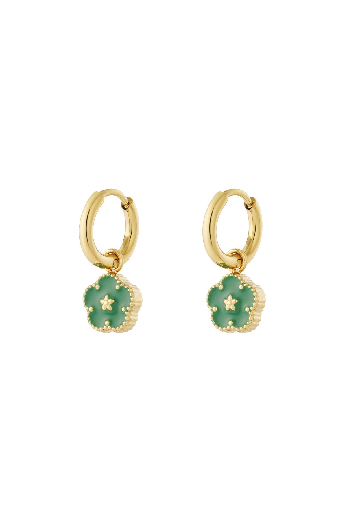 Stylish Spring/Summer Flower Drop Earrings