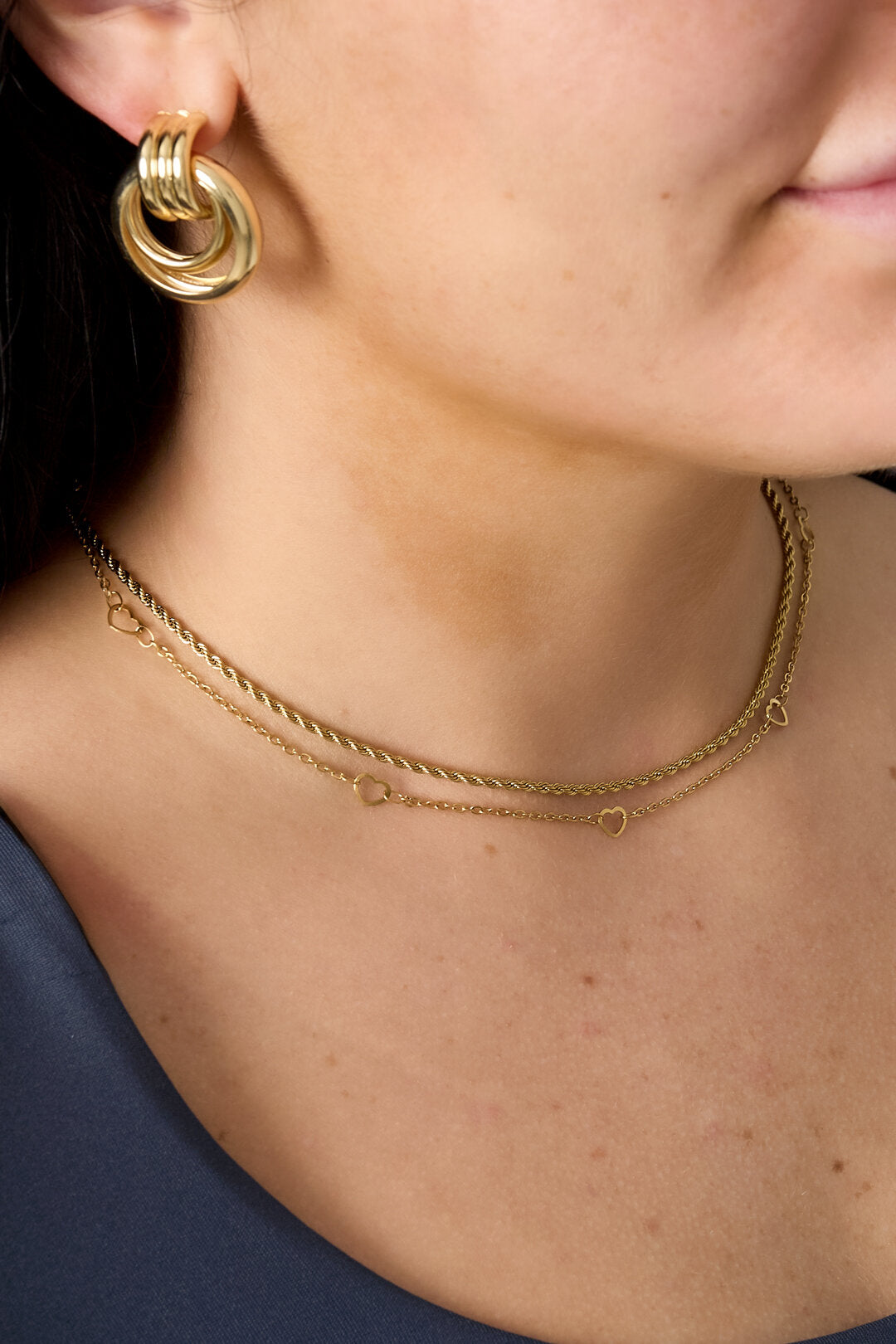 Elegant Heart Chain Necklace for All Occasions