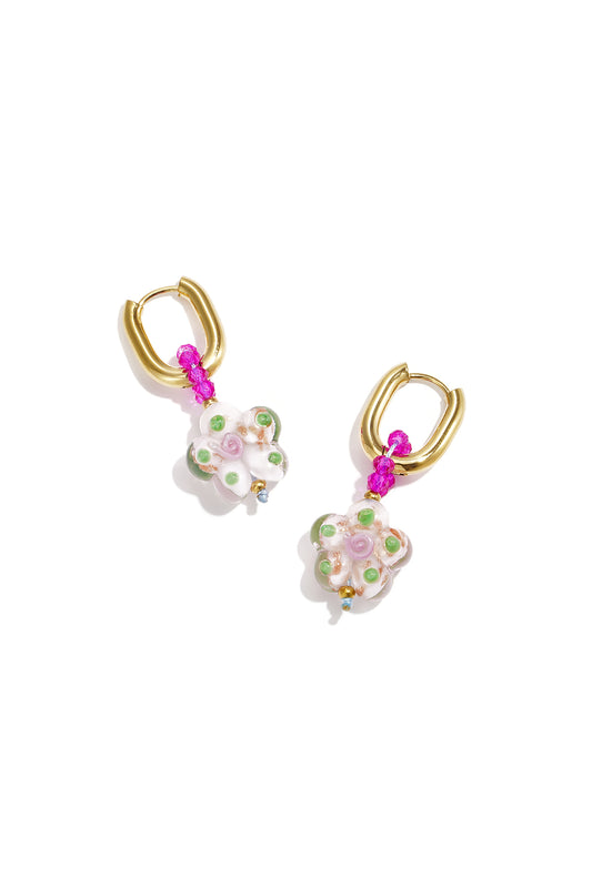 Stylish Crystal Beads Earrings for Spring/Summer