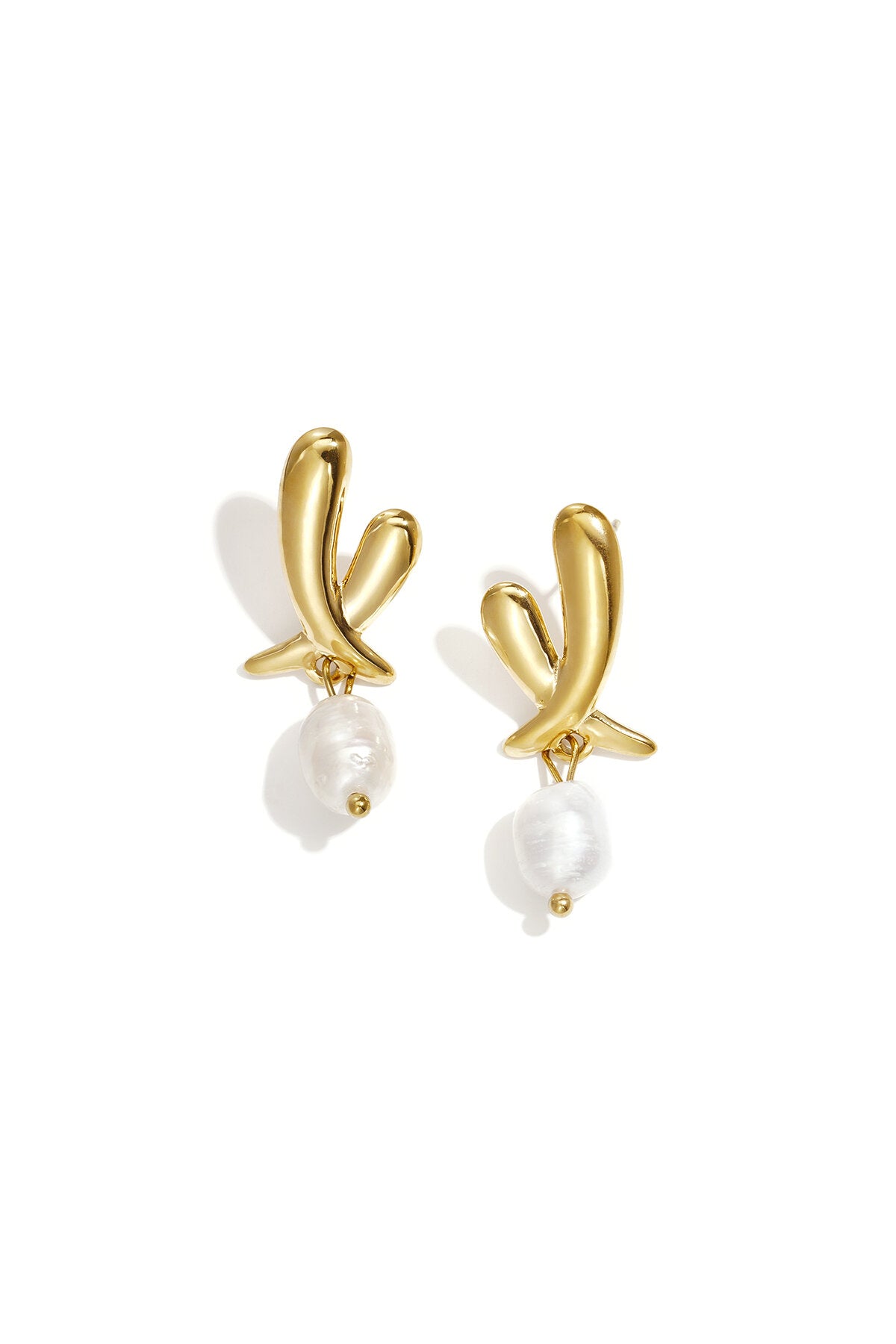 Elegant Irregular Shaped Drop Earrings for Everyday Glam