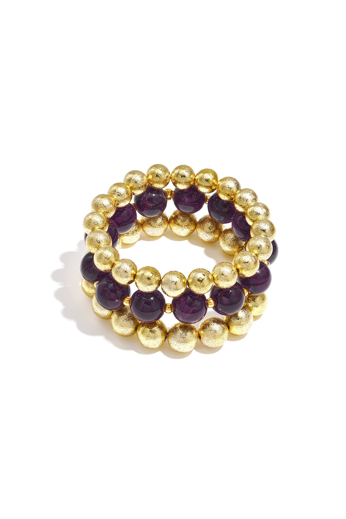 Chic All-Fit Acrylic Beaded Bracelets for Women