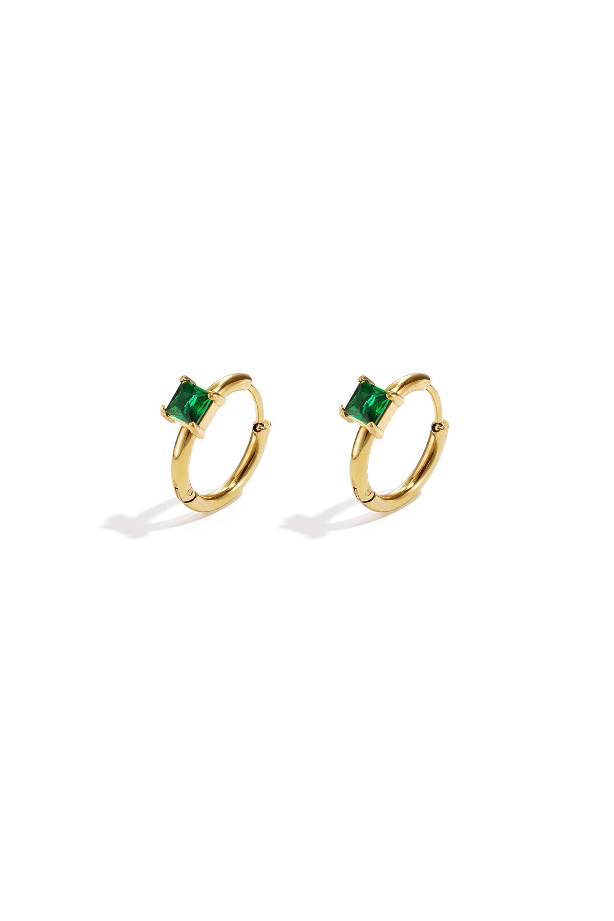 Stylish Rhinestone Hoop Earrings for Women