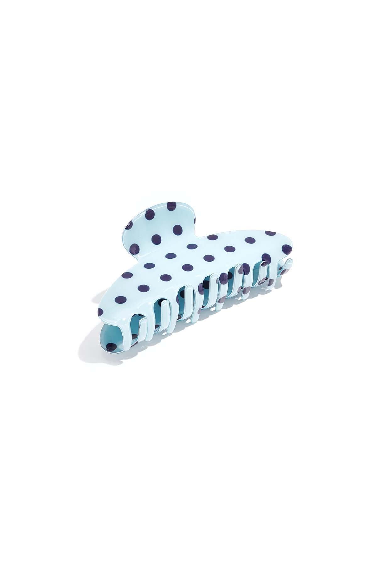 Stylish Polka Dot Hair Claws for Women - Spring/Summer Essentials