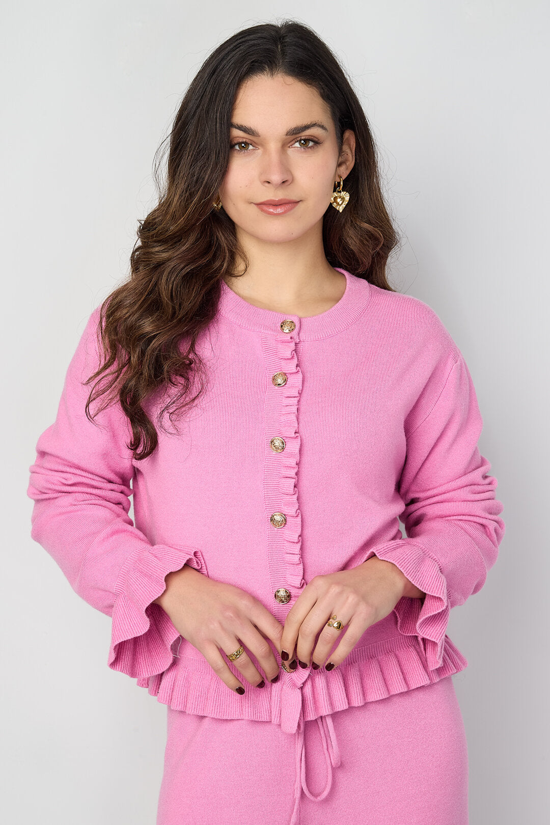 Elegant Viscose Knit Cardigan for Spring/Summer