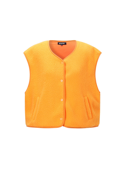 Gimme Women's Woven Casual Vest for Fall/Winter