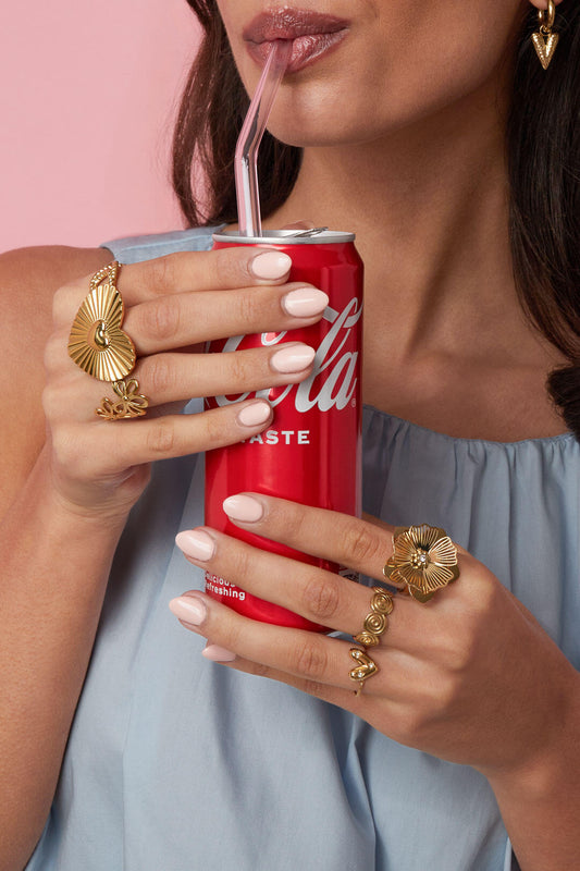 Elegant Adjustable Gold Statement Ring