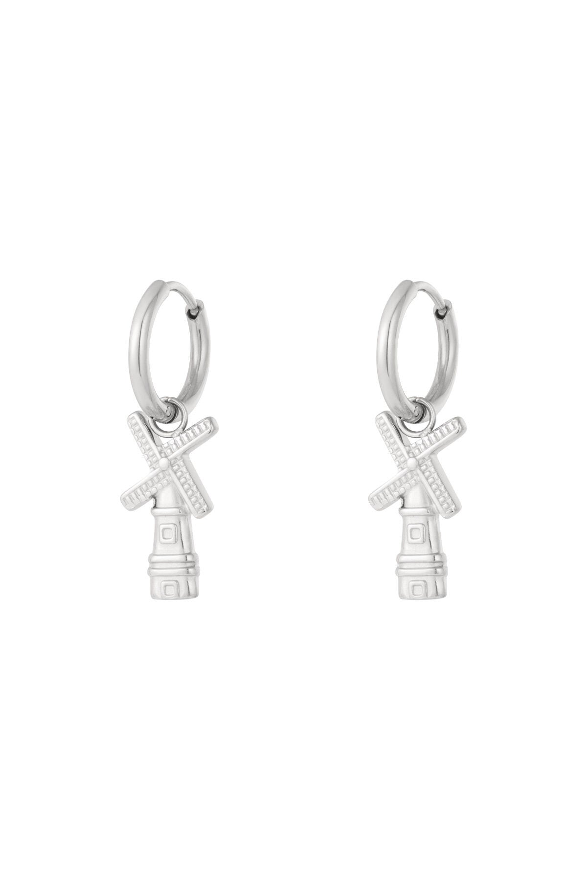 Elegant Silver & Gold Drop Earrings for Women