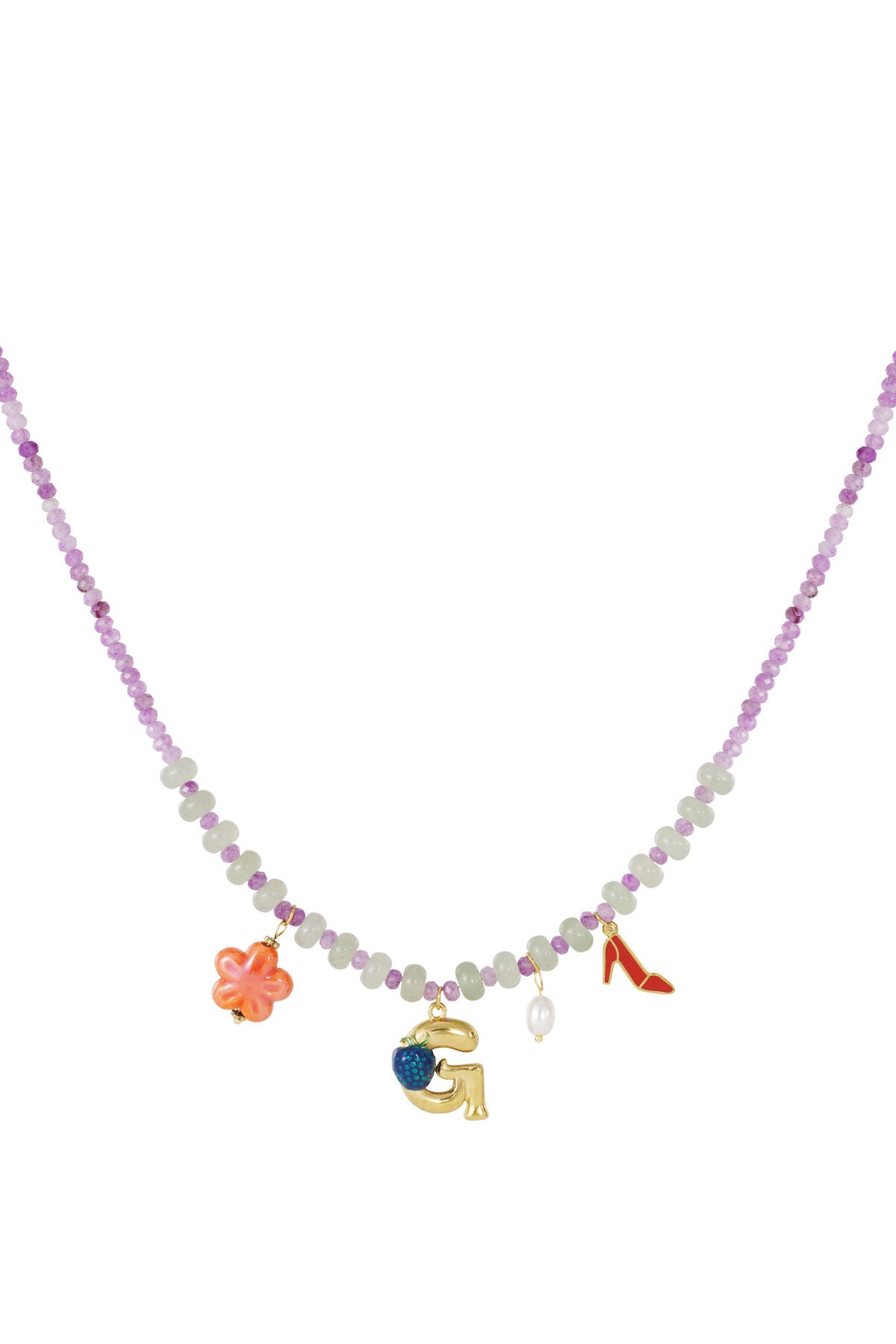 Chic Mixed Color Beaded Necklace for Everyday Style