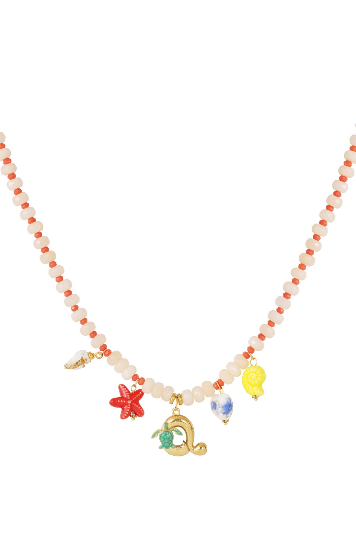 Chic Mixed Color Beaded Necklace for Everyday Style