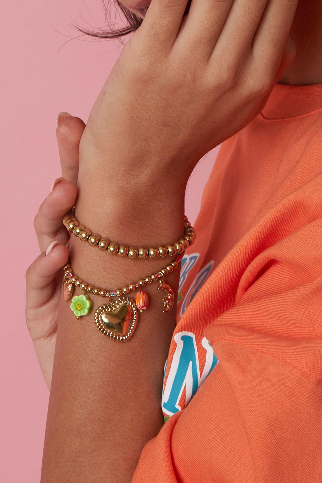 Elegant Gold Braided Bracelet for Women
