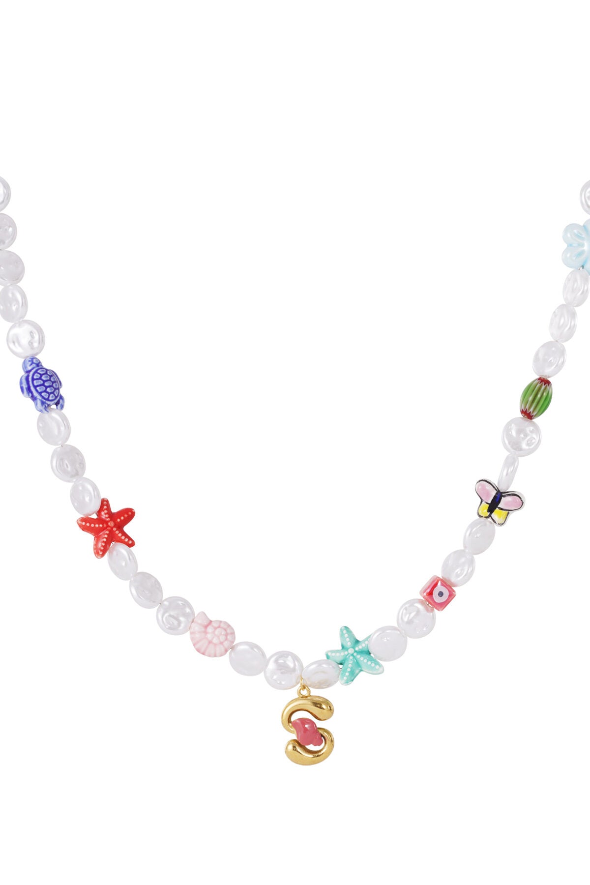 Chic Mixed Color Beaded Necklace for Everyday Style