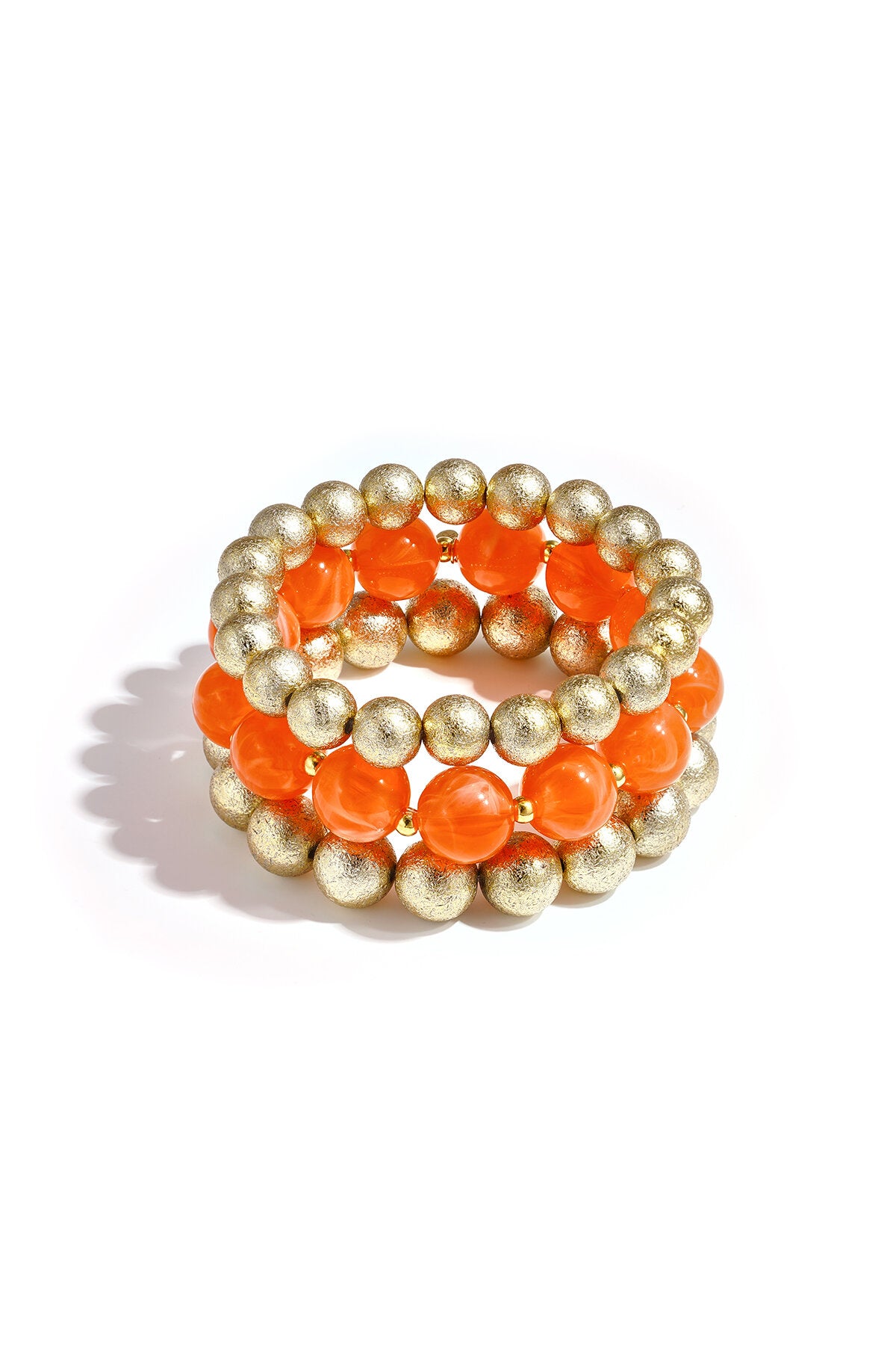 Chic All-Fit Acrylic Beaded Bracelets for Women