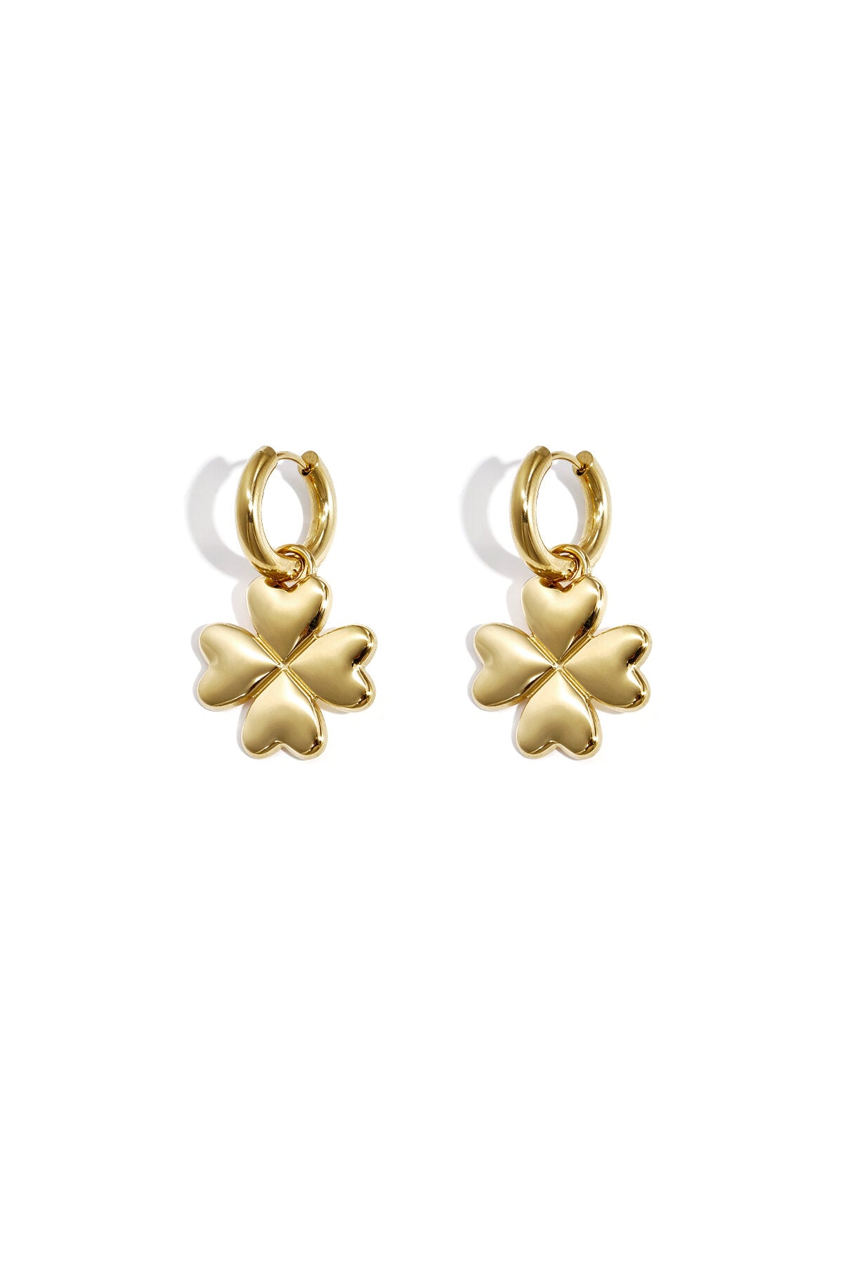 Elegant Clover Drop Earrings for Everyday Wear