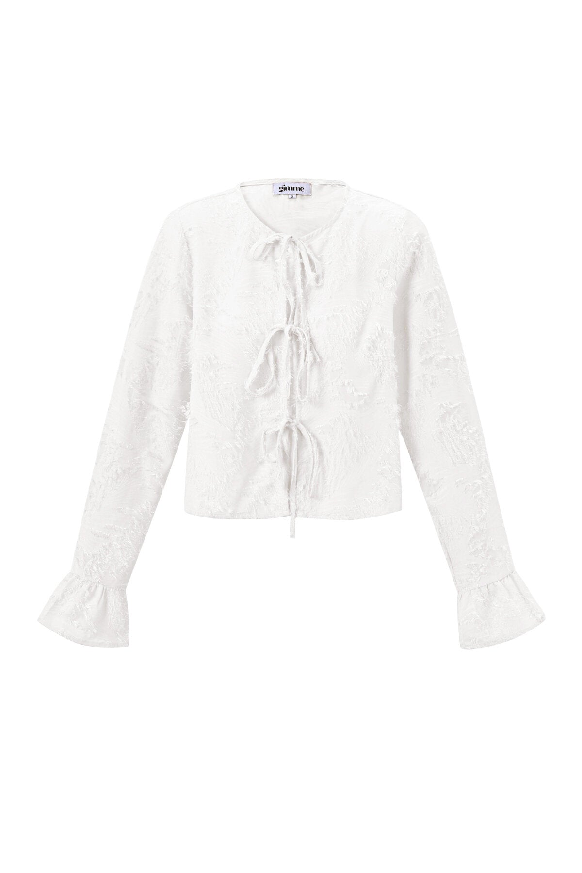 Elegant Spring/Summer Woven Long Sleeve Tops