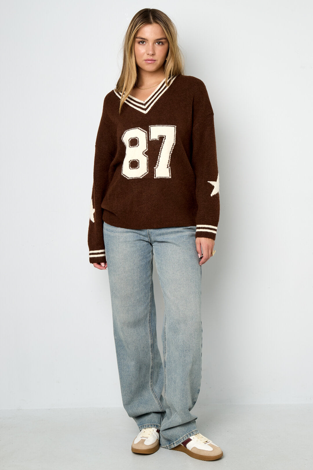 Gimme Cozy Color Clash Knit Sweaters for Fall/Winter