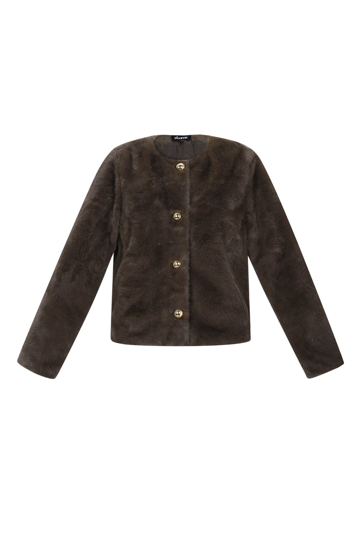Elegant Off-White and Brown Woven Jackets for Fall/Winter