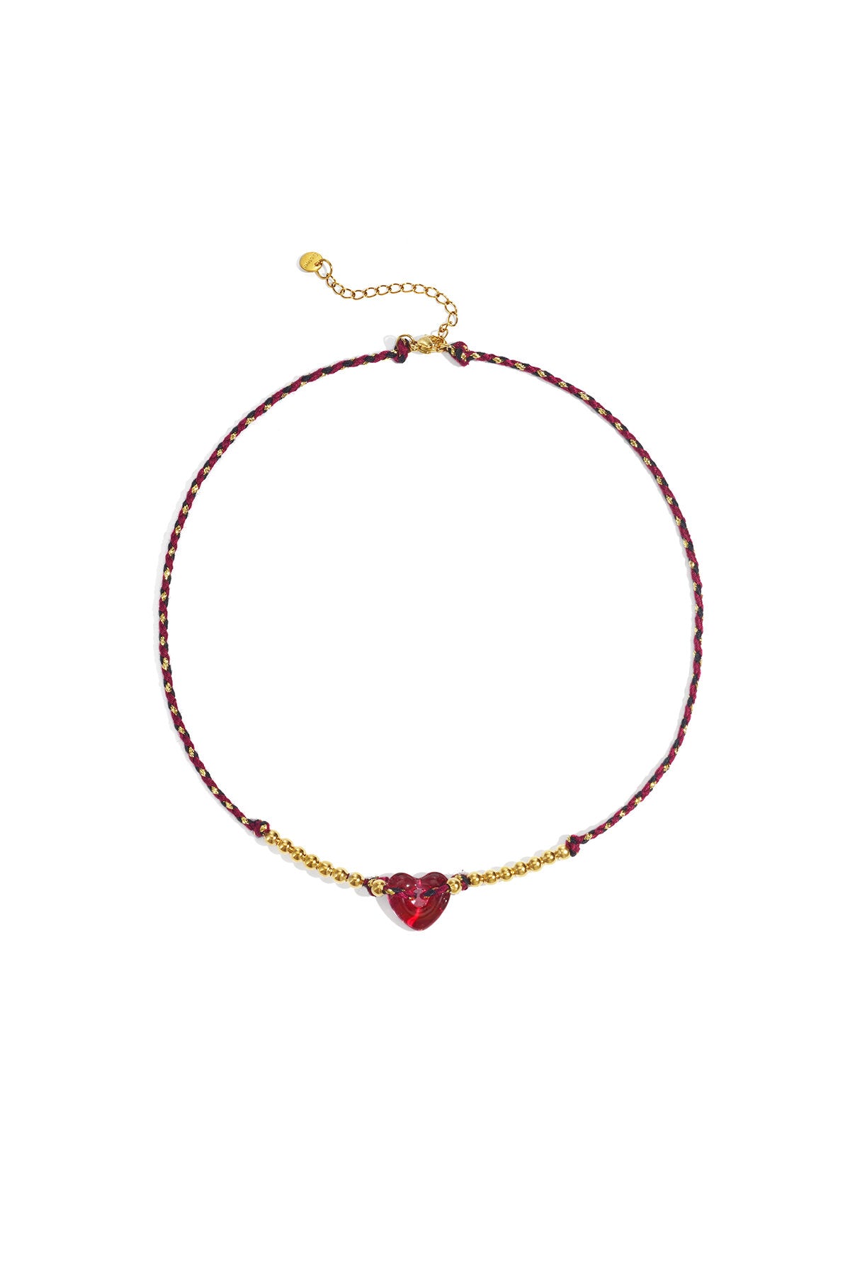 Elegant Heart Beaded Necklace for Everyday Chic