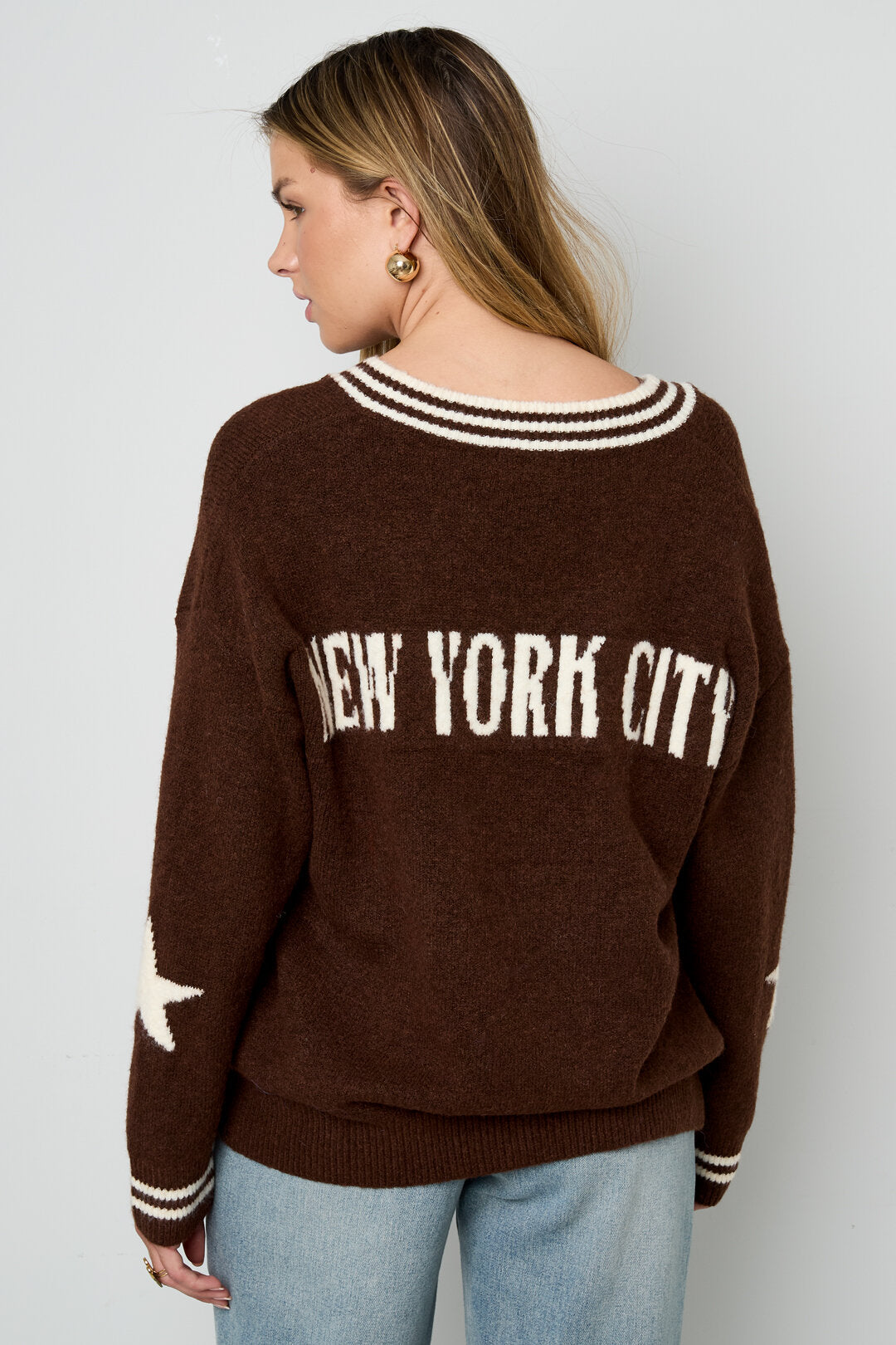 Gimme Cozy Color Clash Knit Sweaters for Fall/Winter