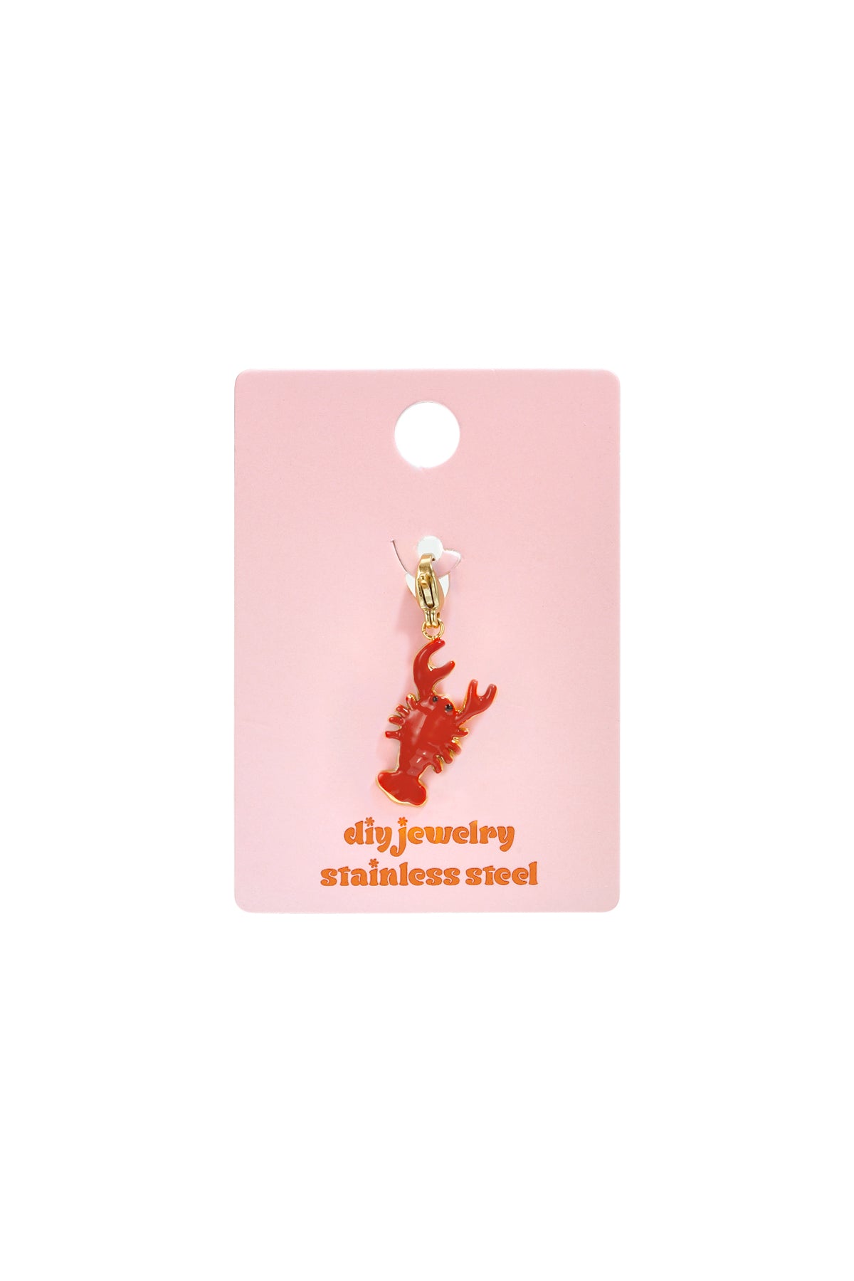 Sieradenonderdelen van roestvrij staal in oceanische stijl, eenvoudige dagelijkse sieraden uit de Simple-serie voor dames.