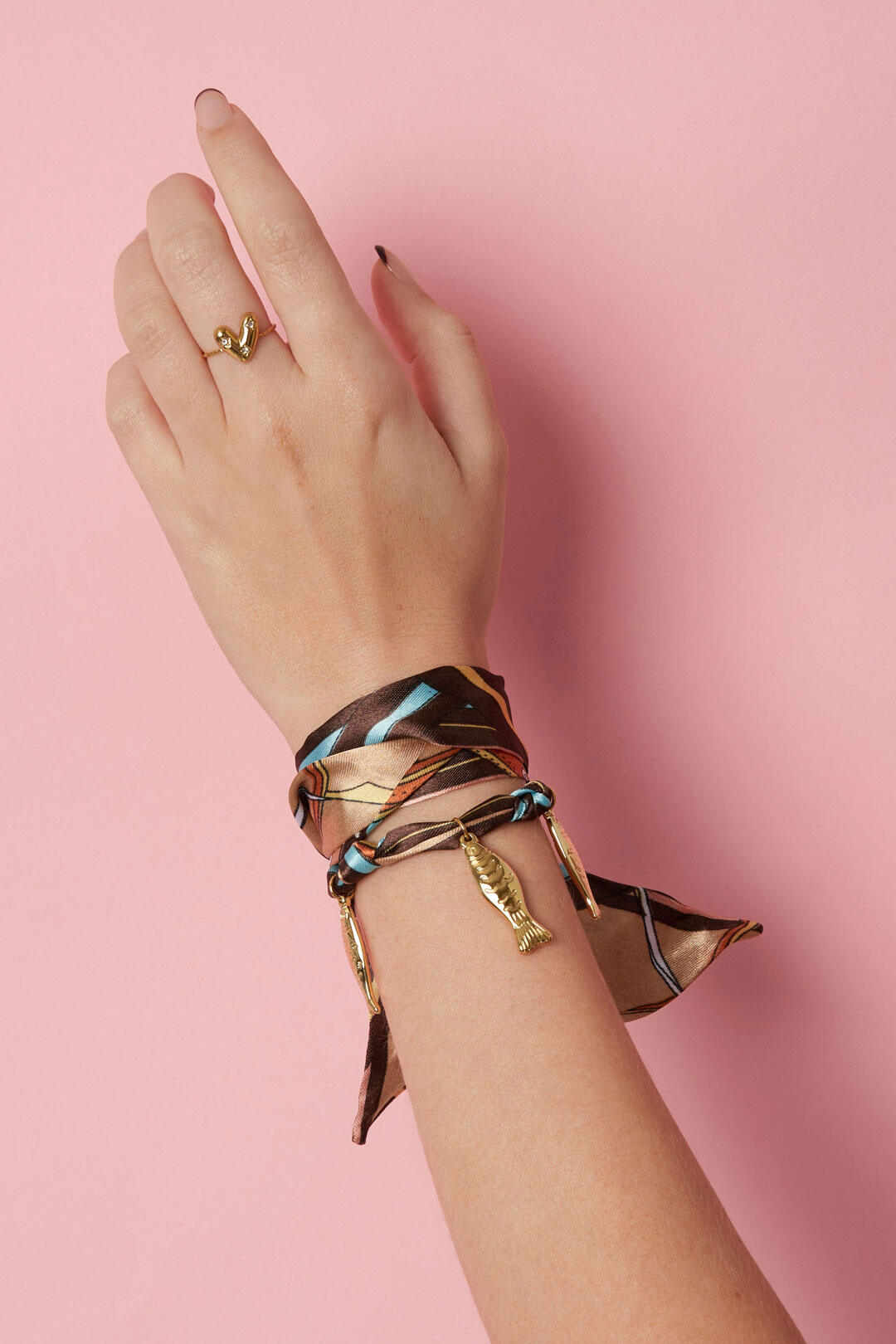Elegant Gold Braided Bracelet for Women