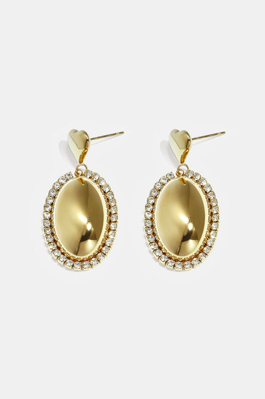Elegant Gold Drop Earrings for Women | Lumé