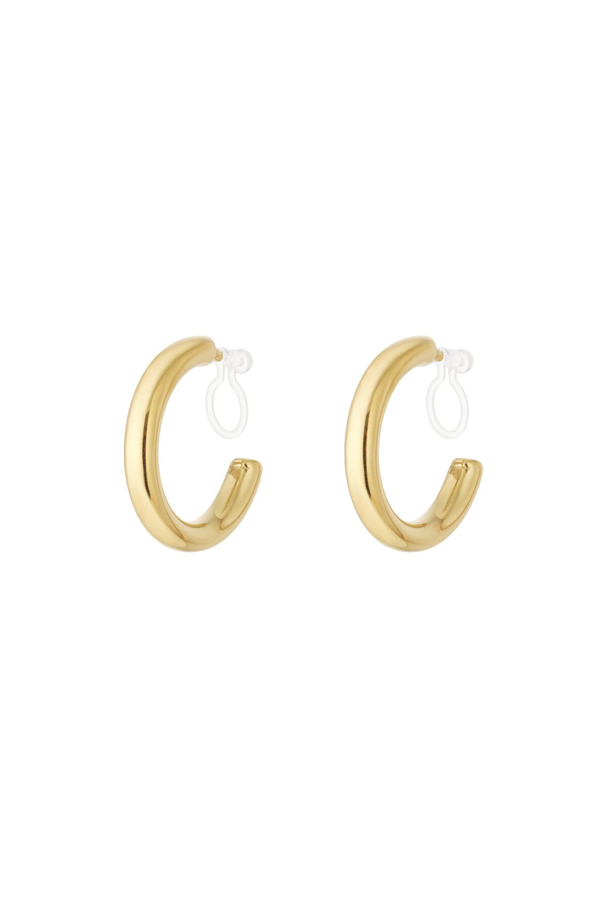 Stylish 14K Gold Plated Clip-On Earrings for All