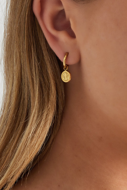 Elegant Stainless Steel Drop Earrings for Daily Wear