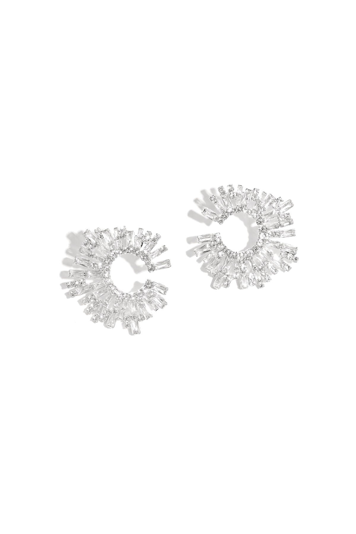 Elegant Circle Party Earrings for Christmas Glam