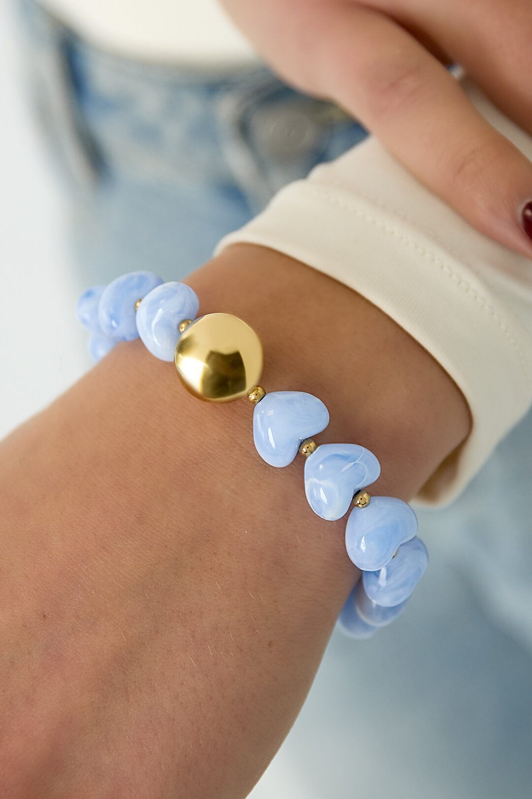 Charming Heart Beaded Bracelets for Spring/Summer