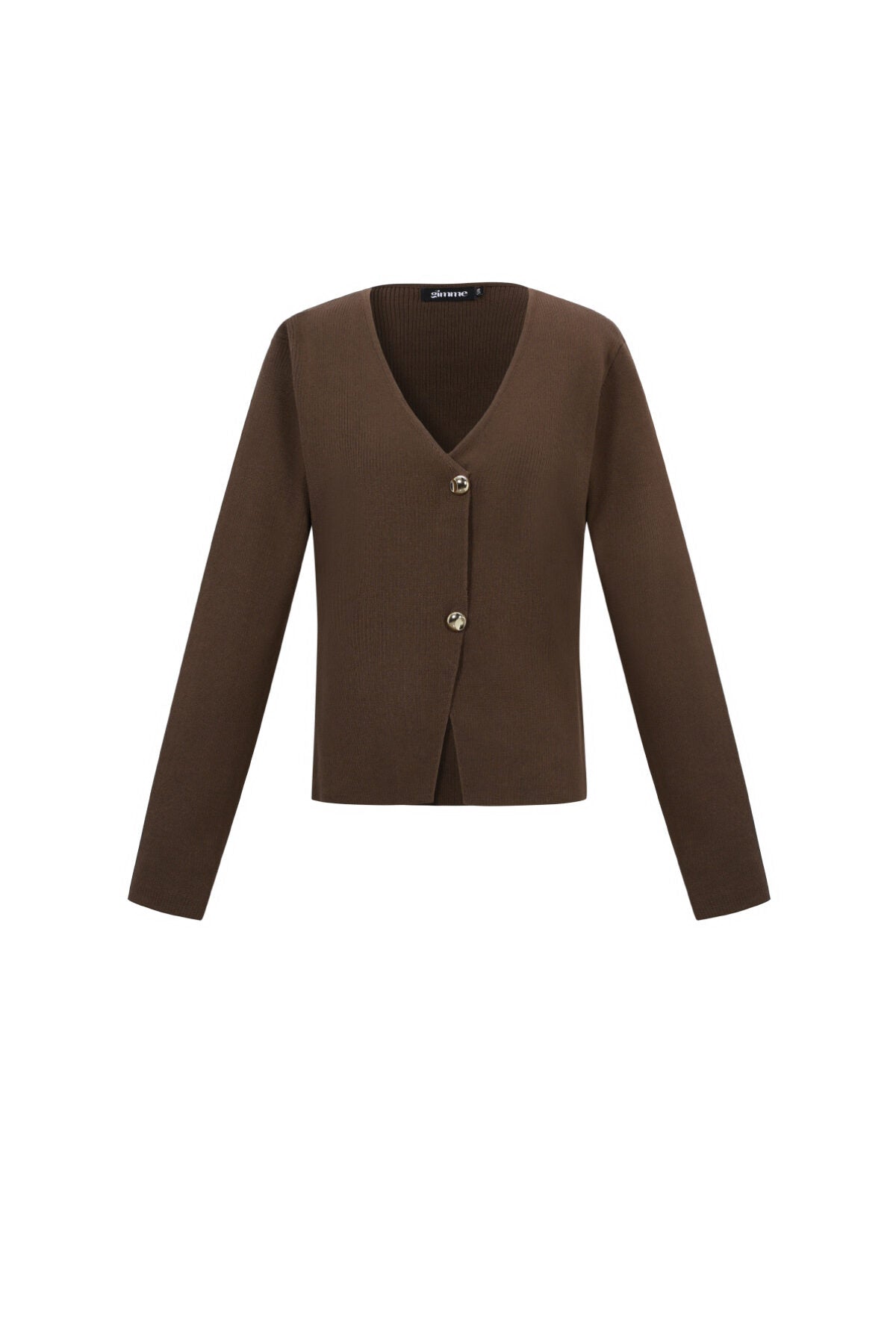 Elegant Viscose Knit Cardigan for Fall/Winter