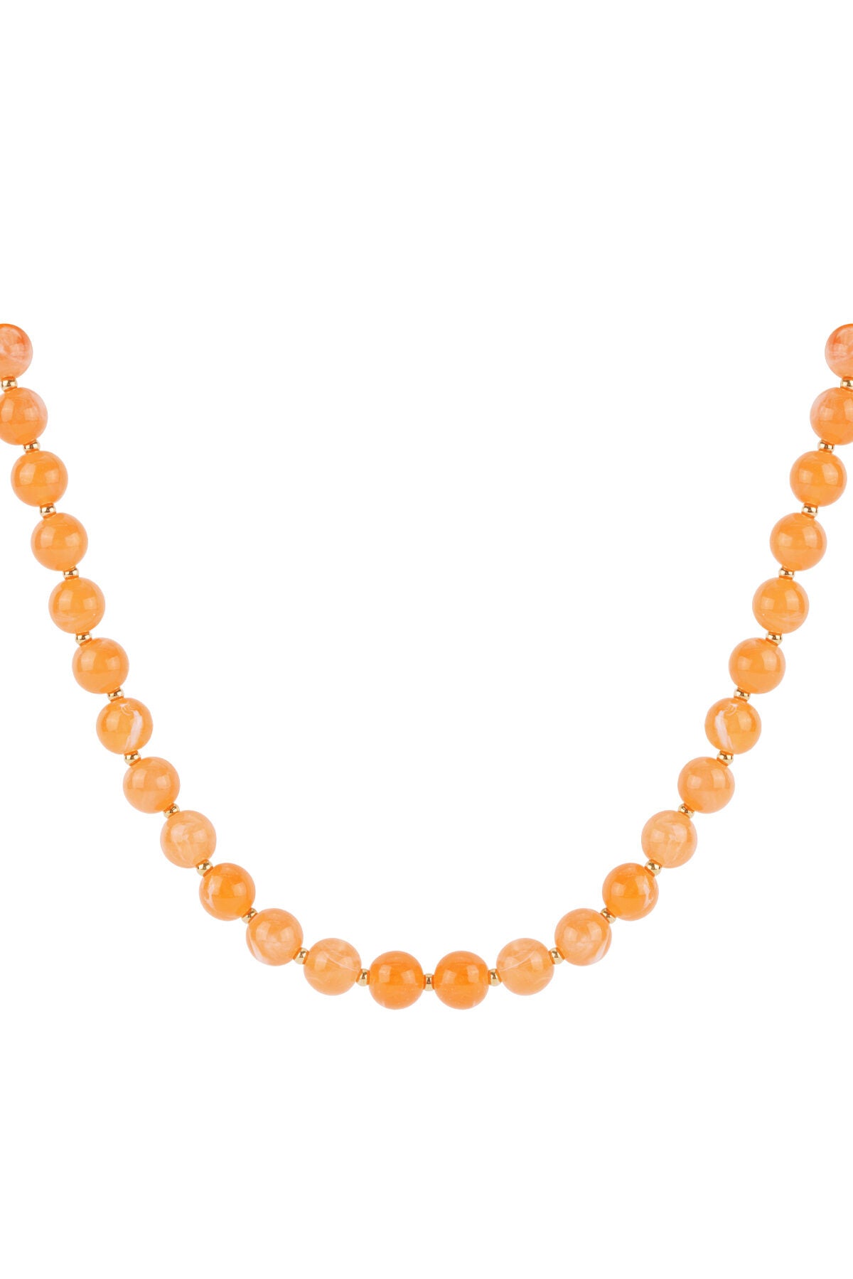 Cute Beaded Short Necklace for Spring/Summer