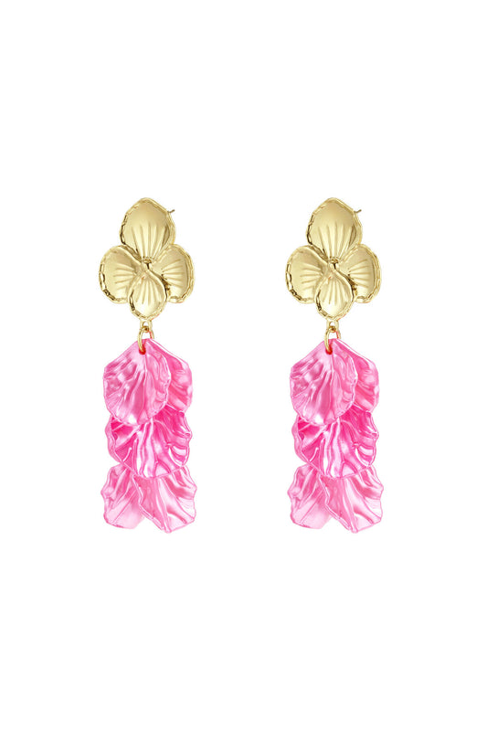 Charming Spring/Summer Flower Drop Earrings