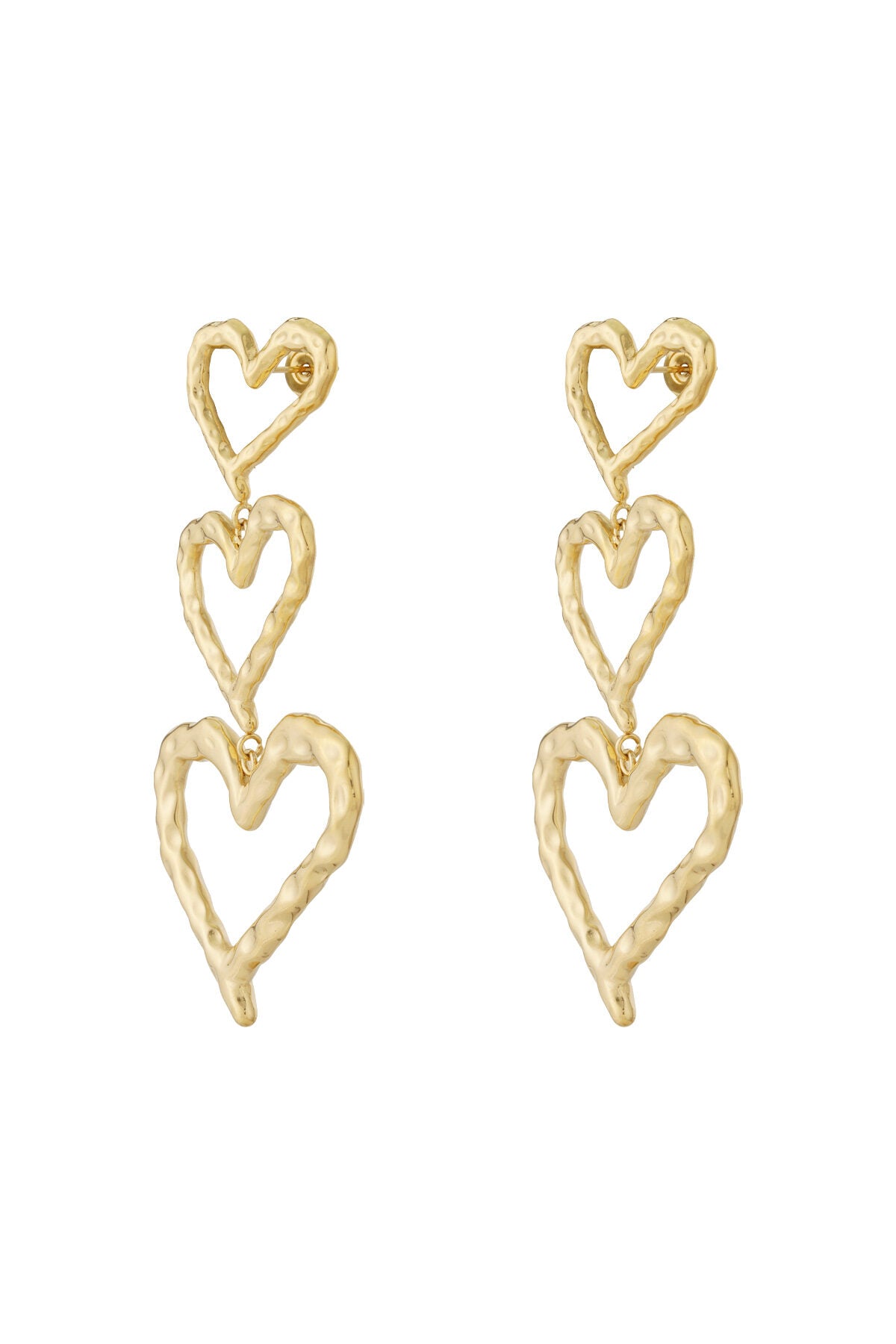 Elegant Dangle Earrings for Women - Silver & Gold