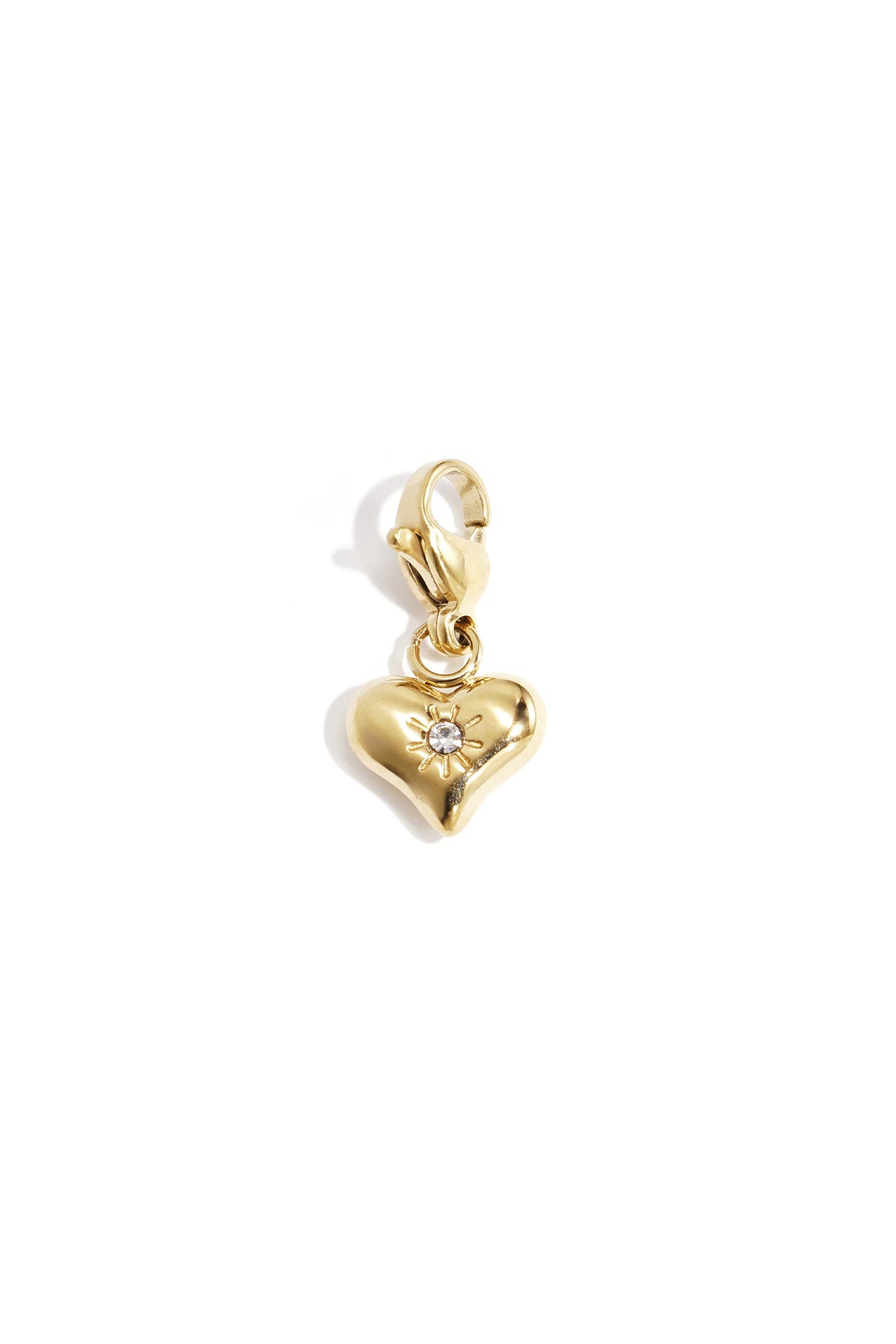 Elegant Gold Heart Pendant for Daily Wear