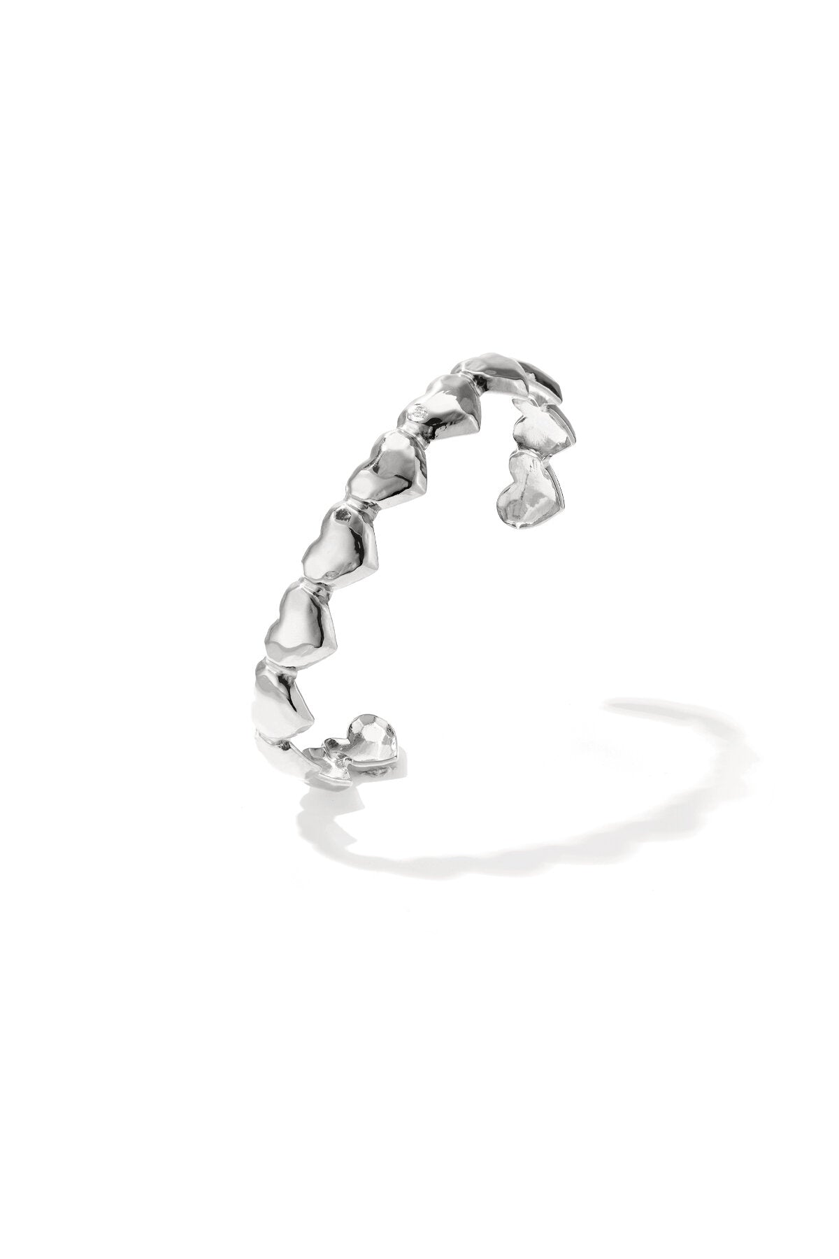 Elegant Heart Cuff Bracelet for All Occasions