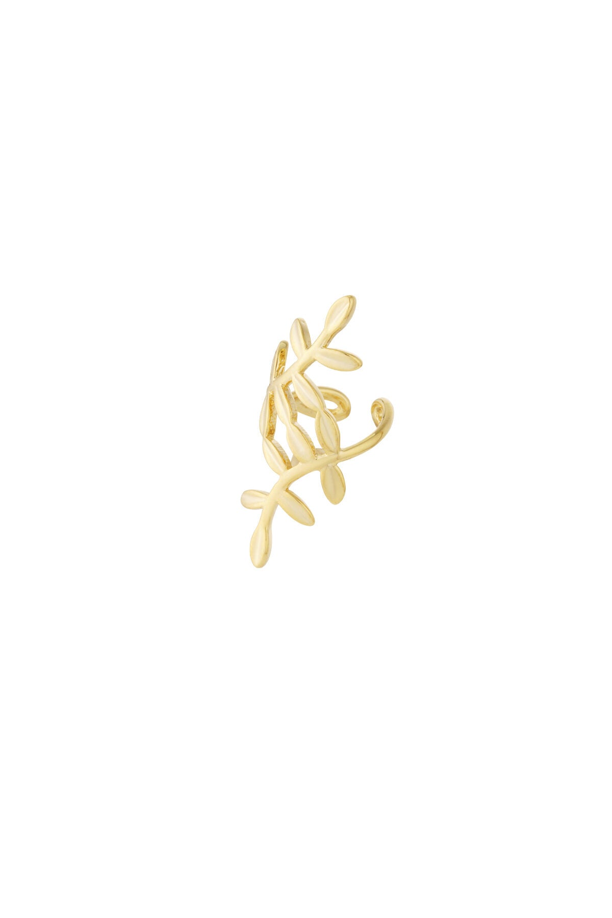 Elegant Copper Ear Cuff for Women - Silver & Gold
