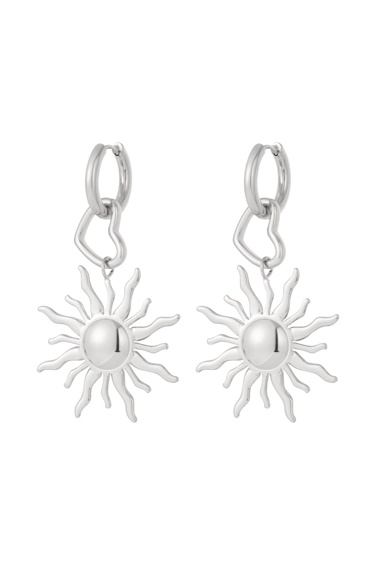 Elegant Sun-Shaped Drop Earrings for All Occasions